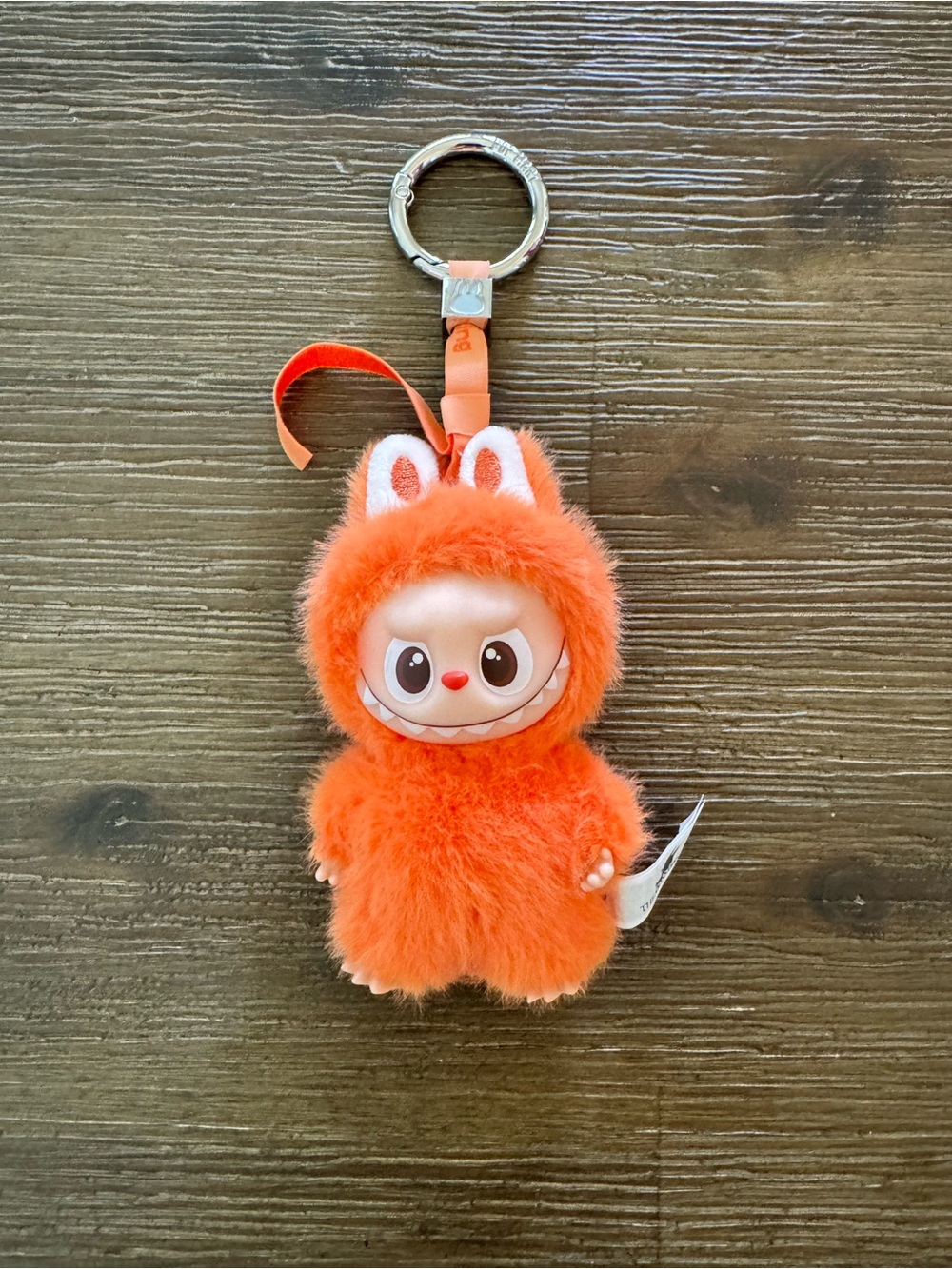 🔵NWOT🔵 Pop Mart Labubu Pin for Love The Monsters Z Orange Pendant